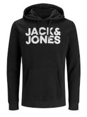 NWT Jack & Jones Black Hoodie